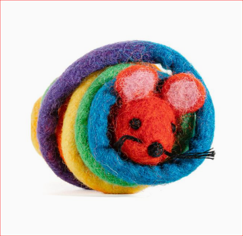 Red mouse cat toy sales